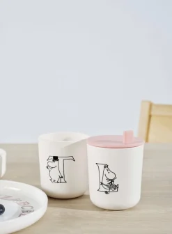 New Moomin ABC tallerken Ø 20 cm Moomin salmon Tallerkener