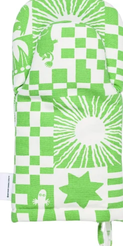 Clearance grydehandske Fest grøn Tekstiler Til Køkkenet