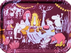 Moomin Arabia Opbevaring>27x20cm bakke Festlige Øjeblikke