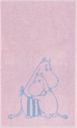 30x50cm håndklæde Familietid GOTS-Moomin Arabia Clearance