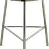 MORICE stool, low - black/ivory-Nordal