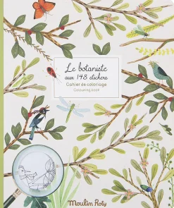 Børn Moulin Roty Kreativitet>- Klistermærkebog - Botaniker