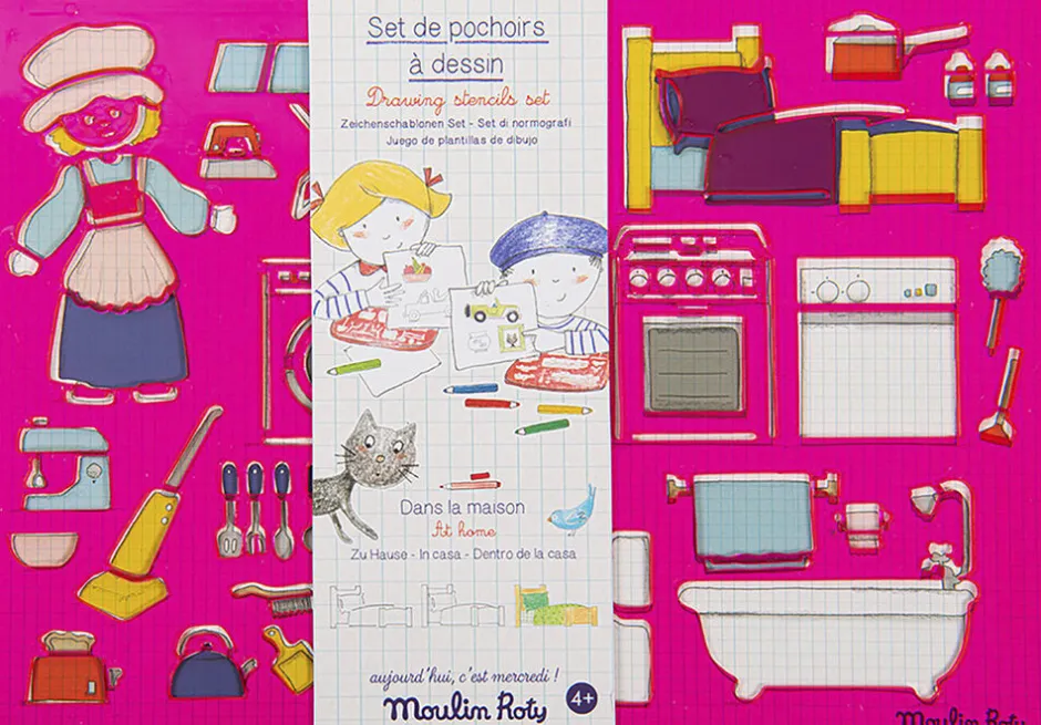 - Stencil - I hjemmet-Moulin Roty