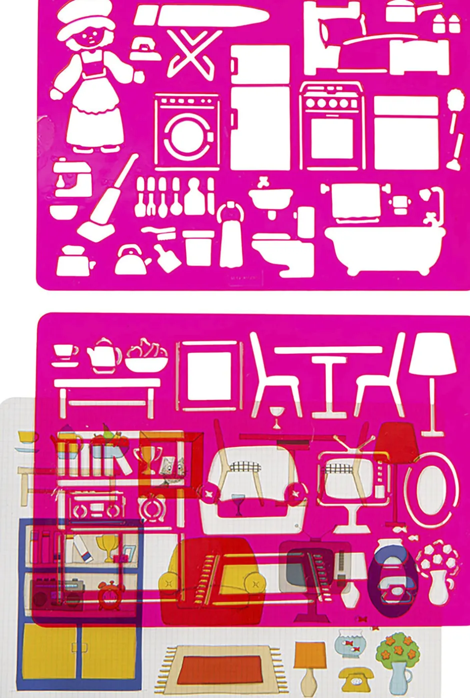 - Stencil - I hjemmet-Moulin Roty