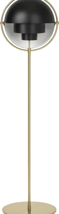 Gubi Gulvlamper>Multi-Lite Floor Lamp - Brass base