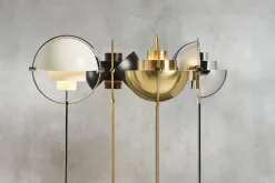 Gubi Gulvlamper>Multi-Lite Floor Lamp - Brass base