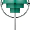 Multi-Lite Portable Lamp, EU Base: Chrome, Shade: Teal Green-Gubi New