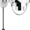 Multi-Lite Wall Lamp, EU Base: Chrome, Shade: Chrome-Gubi New