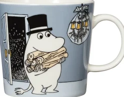 Moomin Arabia Julestel|Julestel>Mumi 30 cl krus Mumifar grå