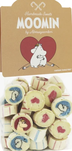 Mumi By Almuegaarden Bolcher>Mumi Kærlighed bolcher med smag af jordbær, kirsebær og blåbær Mumi