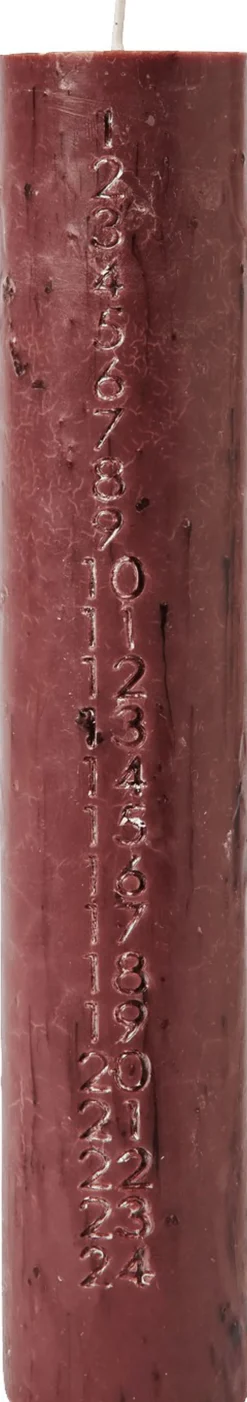 Mura Advent Candle - Dark Grape-Ferm Living