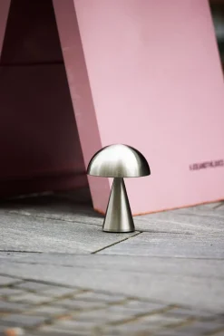 Mush Portable Lamp Nickel-Hübsch Discount