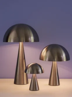 Mush Portable Lamp Nickel-Hübsch Discount