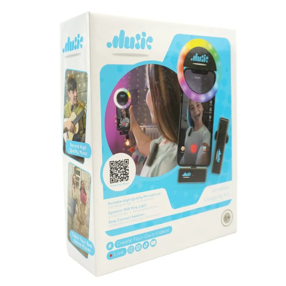 Online MUSIC Vlogging kit Børn Rolleleg & Musik