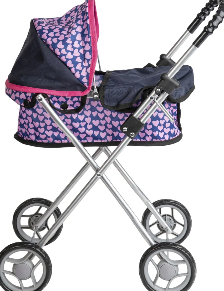 Børn MY BABY LOVE Dukker & Tilbehør>MY BABY DUKKEVOGN 59c BLÅ