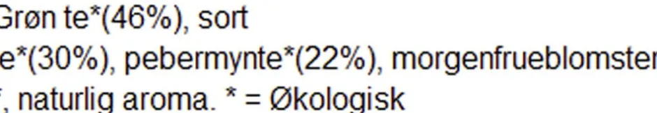 Mynte te økologisk 160g-Chaplon Hot