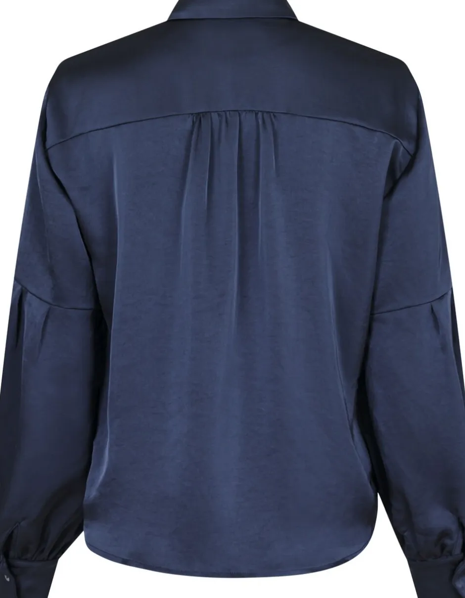 Outlet Naja Satin Shirt Dame Bluser & Skjorter