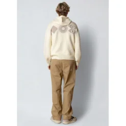 Nas knitted hoodie-Fat Moose Hot