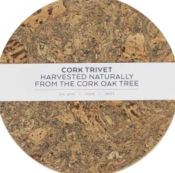 LIGA Tilbehør Til Bordet>Natural Cork Rund Bordskåner - Small