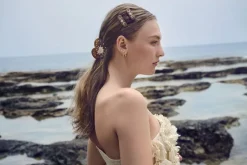 Dame Maanesten Håraccessories>Nayeli Hairclaw, Mocha