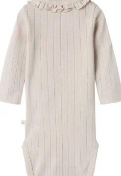 Børn Lil' Atelier Bodies>NBFRACHEL NIS LS SLIM BODY LIL NOOS