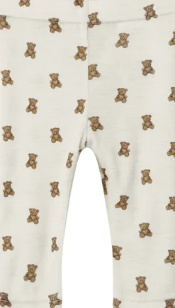 New NBNNALU SLIM WO/MO LEGGING LIL Børn Uld