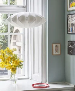 Nelson Saucer Crisscross Bubble Pendant-Hay Best