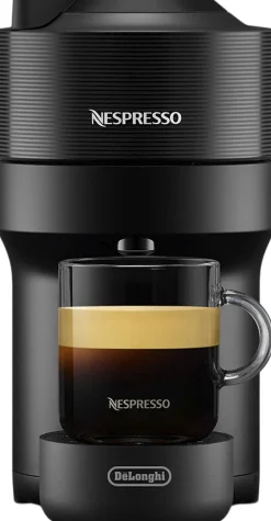Nespresso Kaffe & Te>Vertuo Pop coffee machine fraDeLonghi, Liquorice Bl