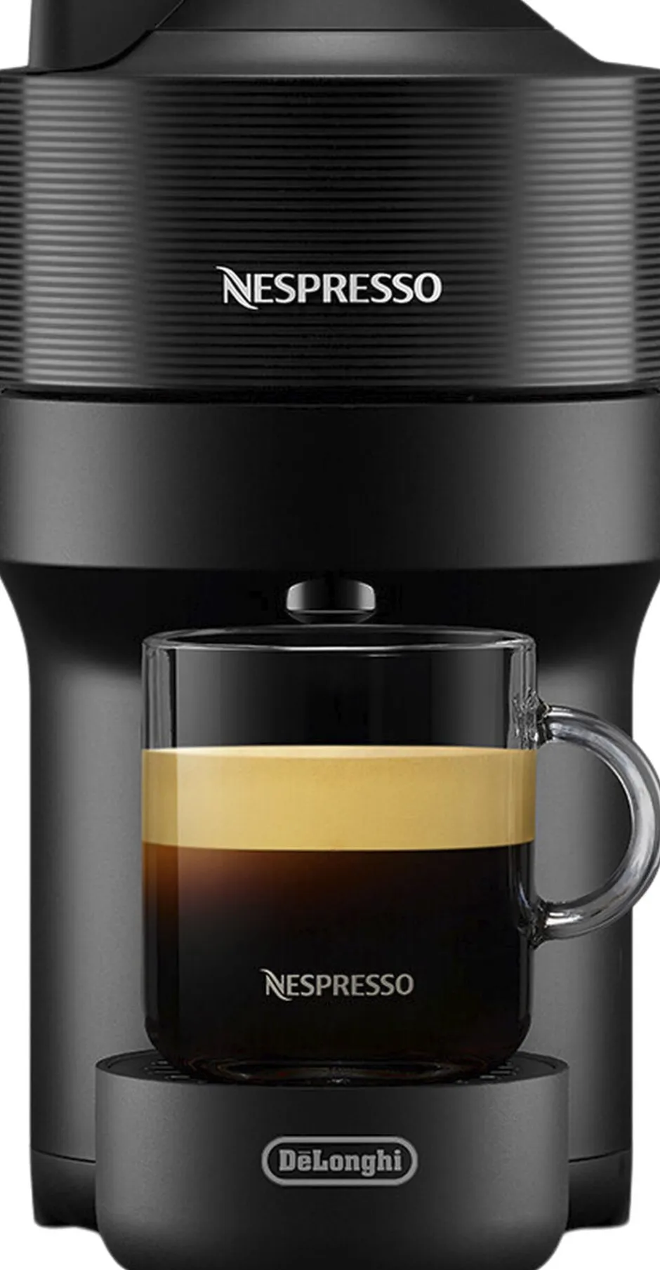 Nespresso Kaffe & Te>Vertuo Pop coffee machine fraDeLonghi, Liquorice Bl