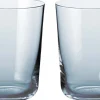 Clearance New York Sapphire Water - 2 pcs Glas