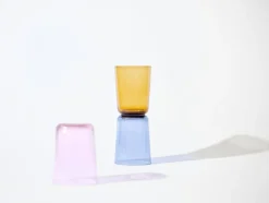 Clearance New York Sapphire Water - 2 pcs Glas