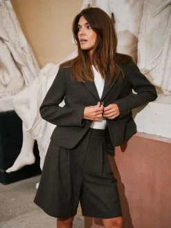 Sale Nika Mini Check Shorts Dame Shorts