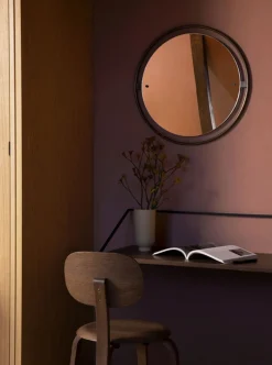 Outlet Nimbus, Mirror Ø60, Bronzed Brass Spejle