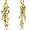 Dame Pilgrim Smykker|Smykker>NIYA recycled freshwater pearl earrings gold-plated