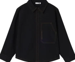 NKMNEWTON LS OVERSHIRT Børn Overtøj
