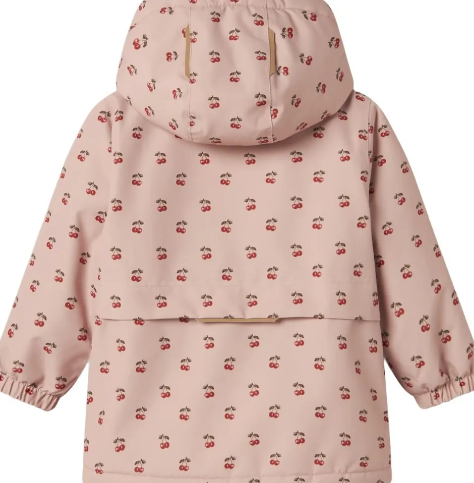Børn Lil' Atelier Overtøj>NMFLASNOW10 JKT FO AOP1 LIL