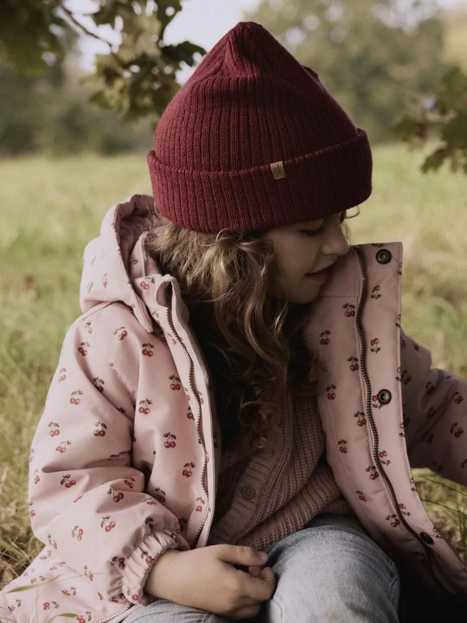 Børn Lil' Atelier Overtøj>NMFLASNOW10 JKT FO AOP1 LIL