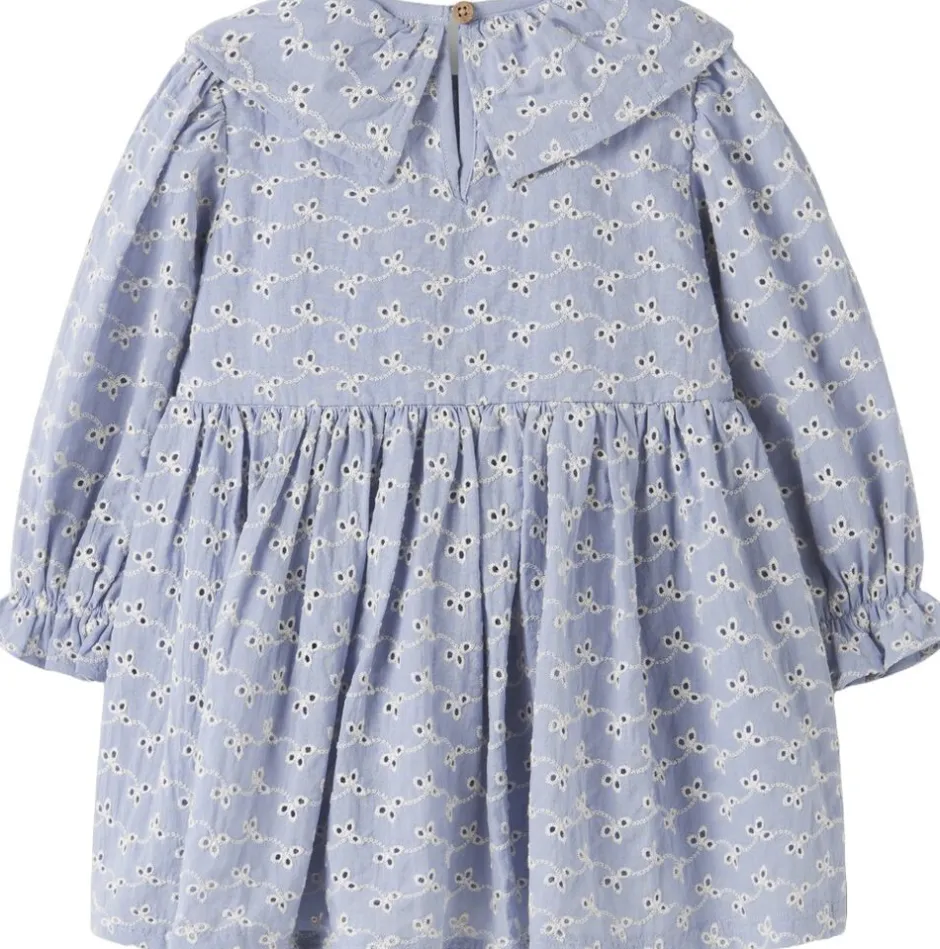 Børn Lil' Atelier Kjoler>NMFTESSIE LS LOOSE DRESS LIL