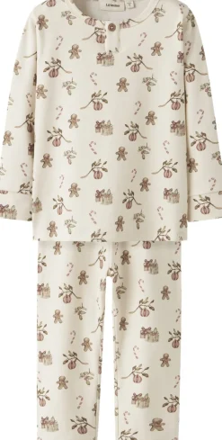 Børn Lil' Atelier Nattøj>NMNLAYO GIT LS NIGHTSET LIL