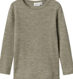 NMNWAX WOOL RIB LS TOP NOOS-Name It Best