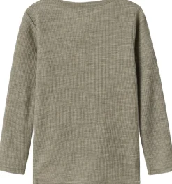NMNWAX WOOL RIB LS TOP NOOS-Name It Best