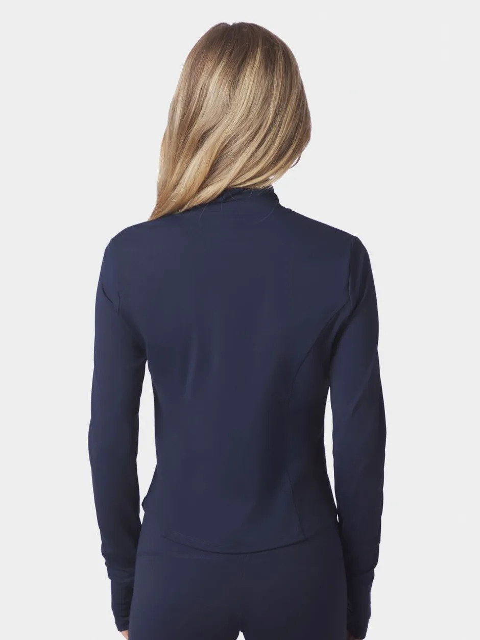Dame Neo Noir Trøjer & Sweatshirts|Sport>Nolana Zip Blouse