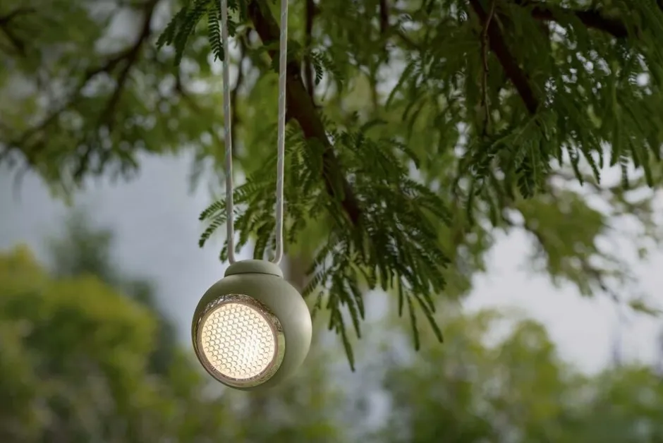 Mr. Wattson Lampetilbehør>Norbitt hanging string with magnet, Herby green, 5x55 cm