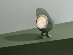 Mr. Wattson Lampeskærme>Norbitt, Sun cap, Herby green, 10,6x3,3 cm