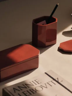 Nova Storage Box - 20 x 10 - Picante Red-Ferm Living Discount