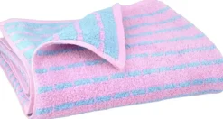 Juna Håndklæder>Nuance Håndklæde 70x140 cm lys blå/rosa