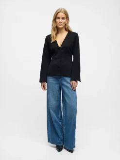 Online OBJARIA LISA L/S RE BLAZER NOOS Dame Blazere & Veste