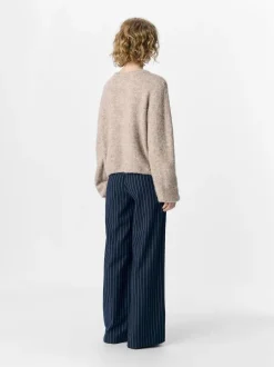 New OBJLISA WIDE PANT AOP NOOS Dame Bukser