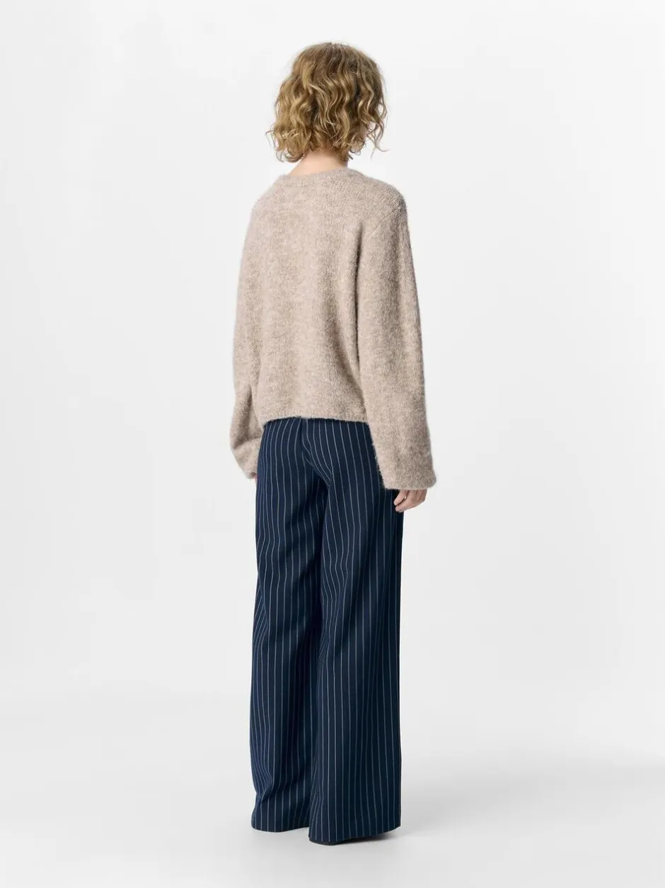 New OBJLISA WIDE PANT AOP NOOS Dame Bukser