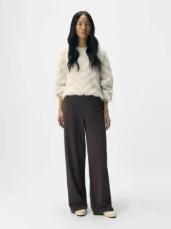 Outlet OBJLISA WIDE PANT NOOS Dame Bukser